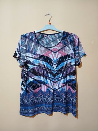 Camiseta estampada | Talle grande