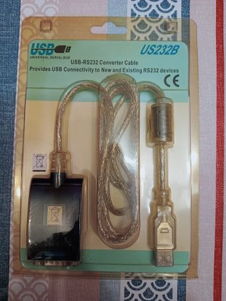 Cable conversor RS232 a USB