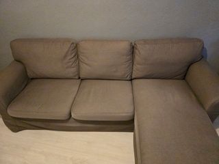 Sofá Chaise Longue marrón