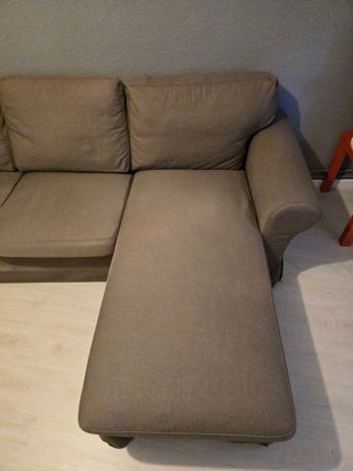 Sofá Chaise Longue marrón