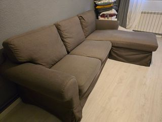 Sofá Chaise Longue marrón