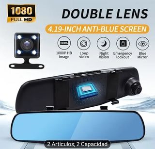 Camara delantera y trasera 1080p - Doble Lente