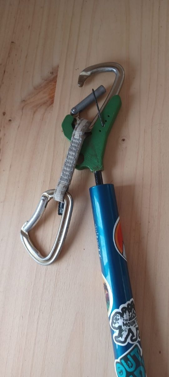 Clip escalada - asegurador