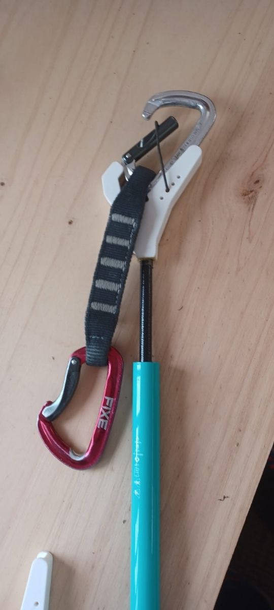 Clip escalada - asegurador