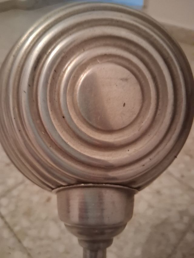 Lampada in metallo vintage