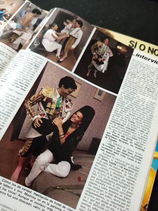 Lote 4 revistas interviu 1980/1981 Romy Schneider