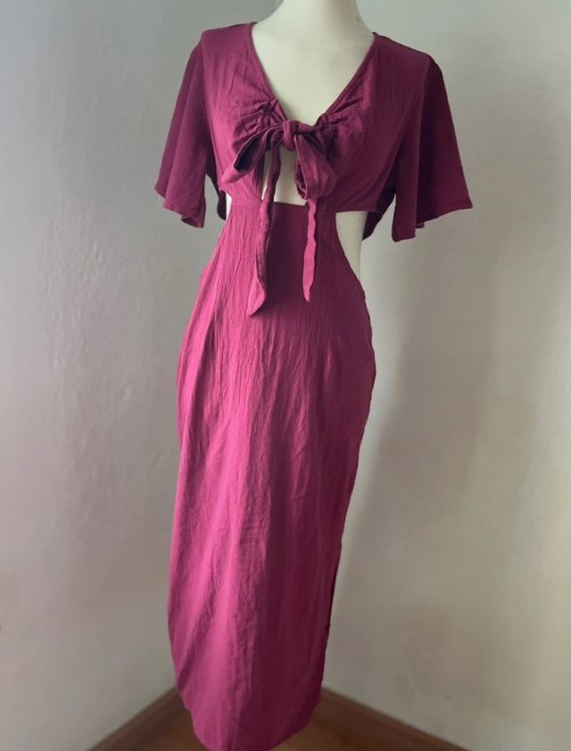 Vestido Tirantes Morado