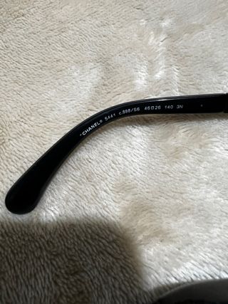 Gafas CHANEL redondas negras