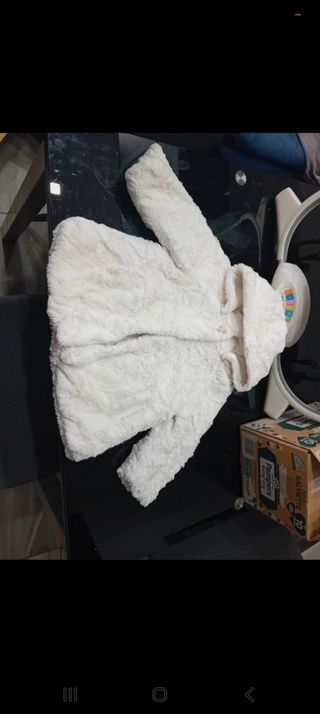 Pellicciotto bimbo/a bianco Chicco
