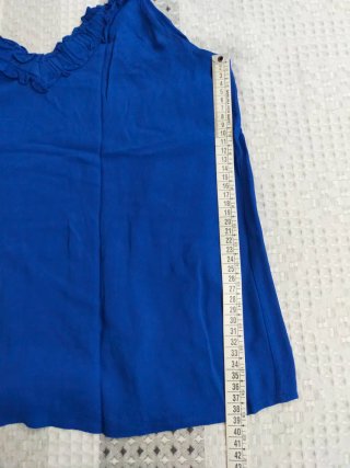 Top Massimo Dutti azul Klein - M