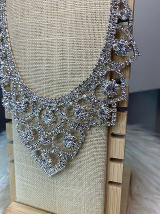 Collar Brillantes Plata