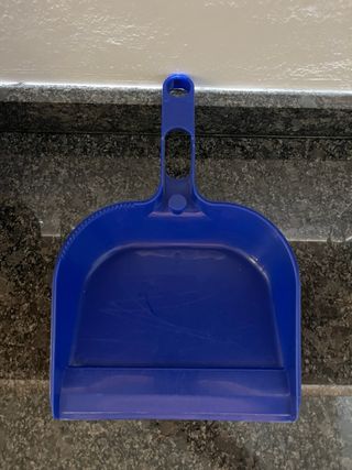 Recogedor azul -  limpieza hogar