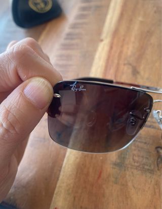Ray-Ban Gafas Sol Gris Plata
