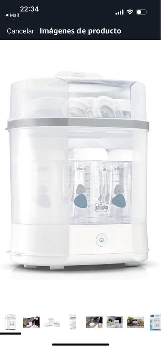 Esterilizador vapor Chicco