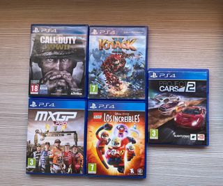 5 Juegos PS4 (PlayStation 4)