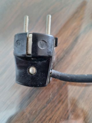 Lámpara flexo sobremesa vintage gris plata.