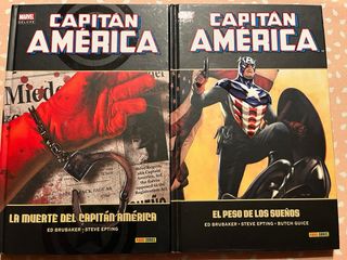 Capitan América Brubaker tomos 1 a 6 Marvel Deluxe