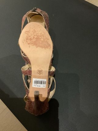 Sandalias tacón Gloria Ortiz T41