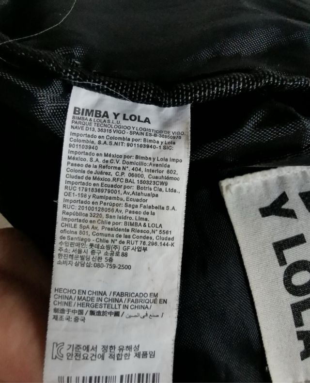 Borsa Bimba y Lola nera