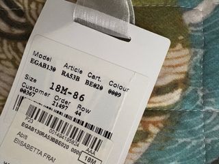 Vestito Elisabetta Franchi 18 mesi