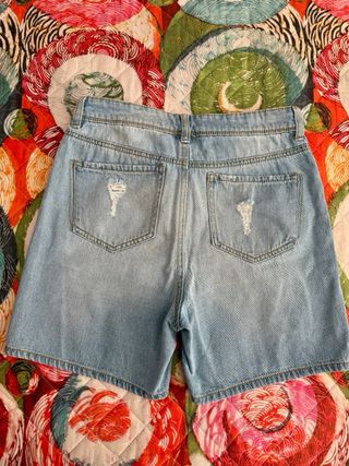 Shorts jeans Tezenis blu usati