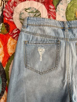 Shorts jeans Tezenis blu usati