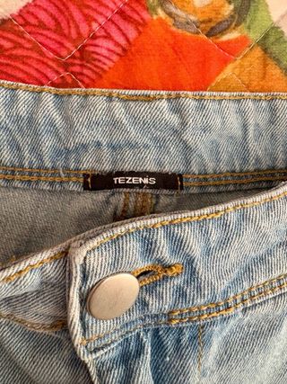 Shorts jeans Tezenis blu usati