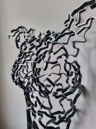 Escultura de metal Daphne 