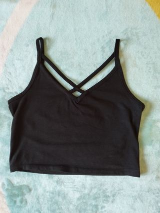 Top negro Green Coast talla XS