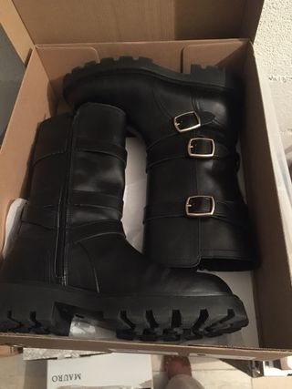 Botas ALPE negras mujer mumero 38