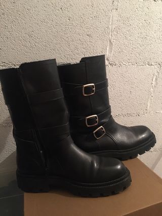 Botas ALPE negras mujer mumero 38
