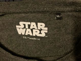 Camiseta Star Wars talla XL Gris Edición Limitada