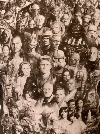 Camiseta Star Wars talla XL Gris Edición Limitada