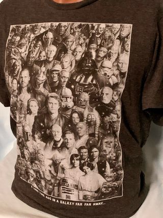 Camiseta Star Wars talla XL Gris Edición Limitada