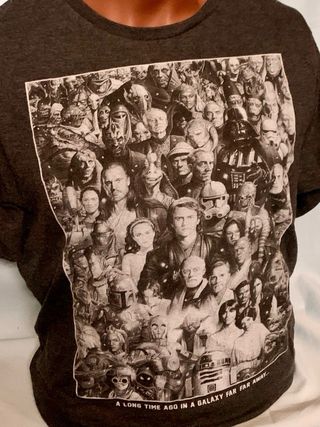 Camiseta Star Wars talla XL Gris Edición Limitada