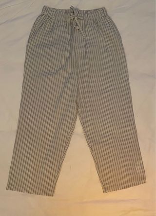Pantalón rayas azul y blanco - Talla S