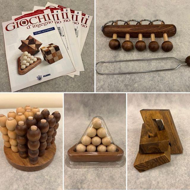 Giochi d'Ingegno in legno RBA Fabbri