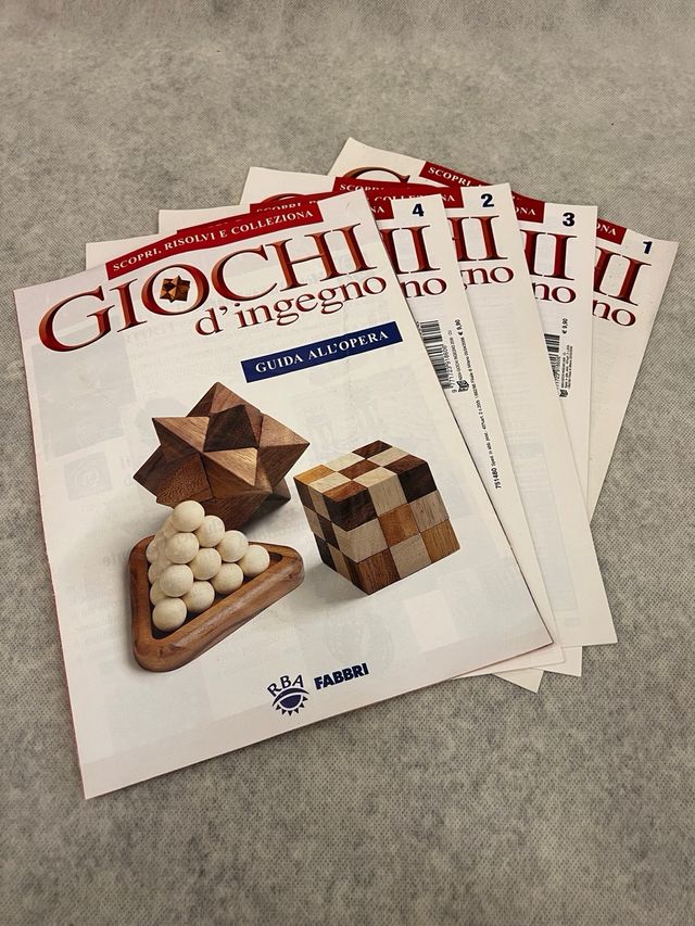 Giochi d'Ingegno in legno RBA Fabbri