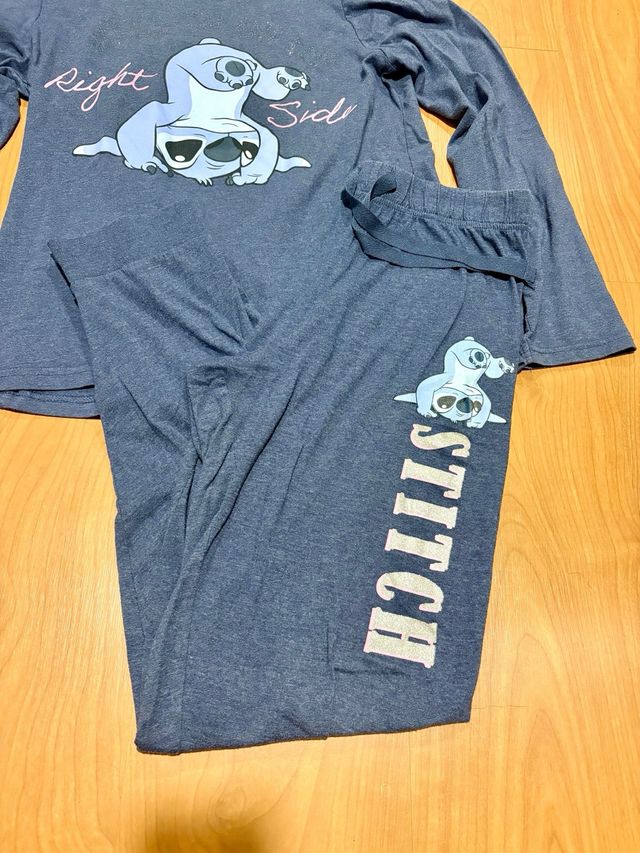 Pijama invierno Stitch mujer-calentito y agradable