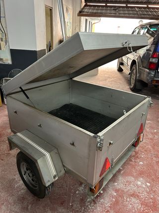 Remolque portamaletas metálico