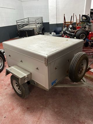 Remolque portamaletas metálico