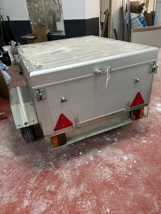 Remolque portamaletas metálico