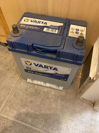 Bateria gastada Varta