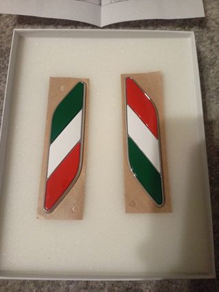 Embellecedores Bandera Italia Fiat 500