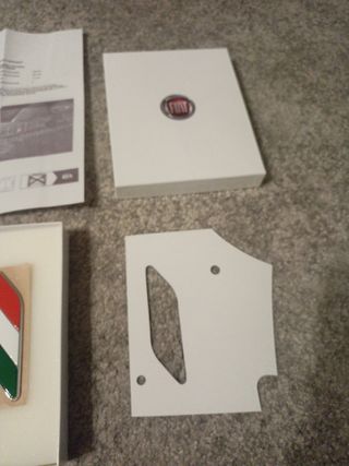 Embellecedores Bandera Italia Fiat 500