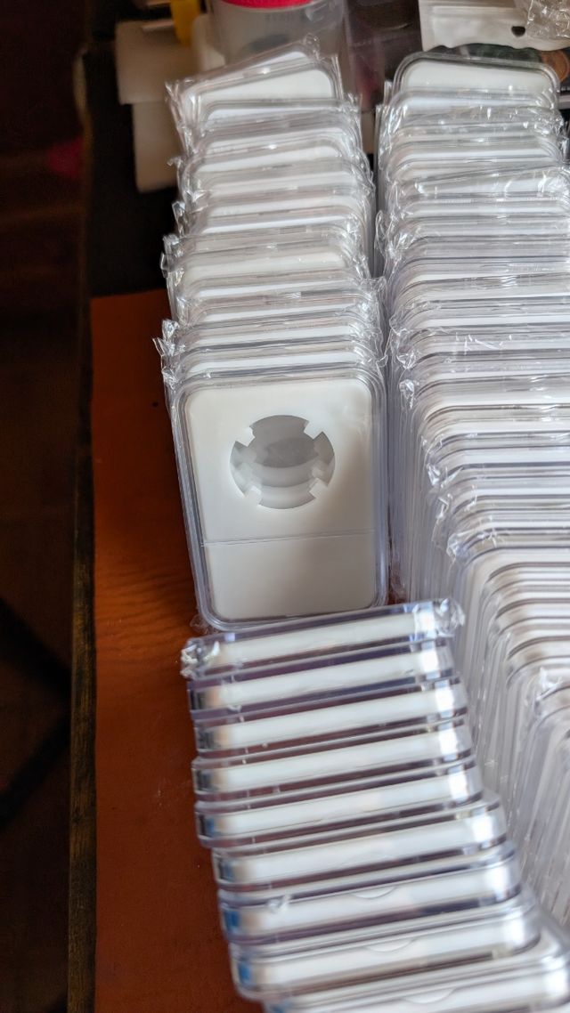 145 cápsulas para moneda 