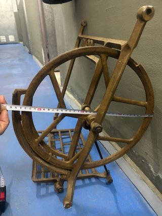 Pie Alfa Máquina Coser Antigua