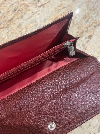 Cartera mujer piel