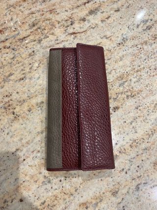 Cartera mujer piel