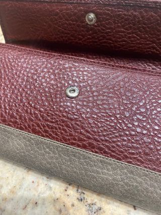 Cartera mujer piel
